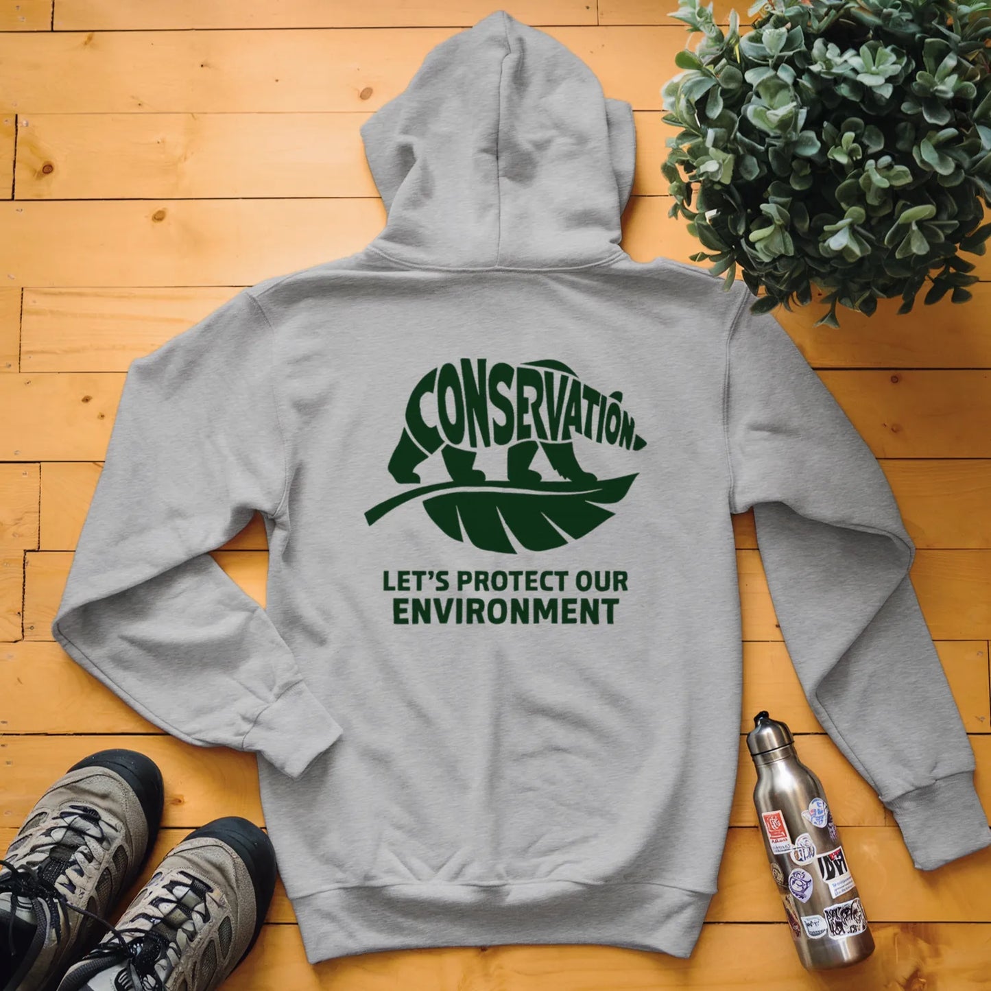 Conservation, Let's Protect Our Environment Hoodie