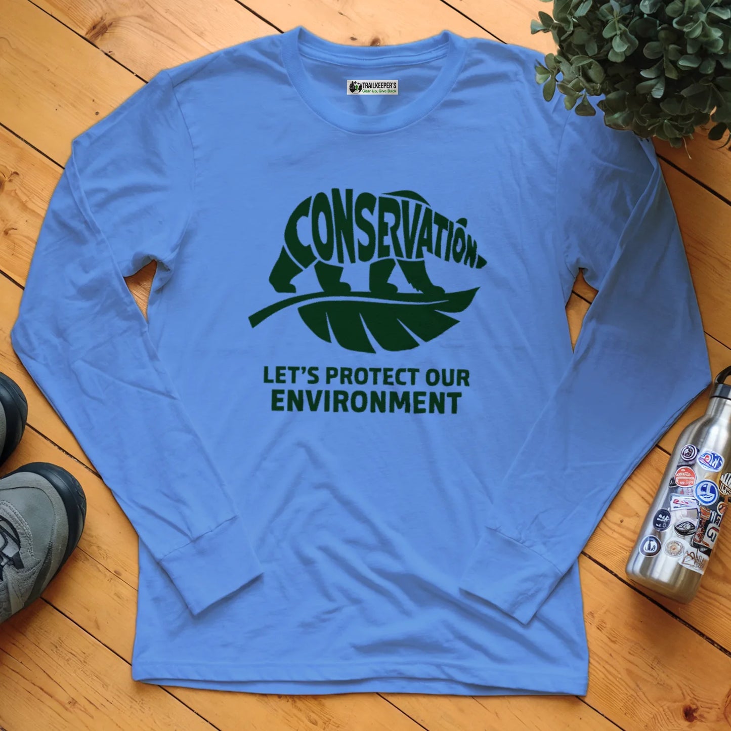 Conservation, Let's Protect Our Environment Long Sleeve T-Shirt