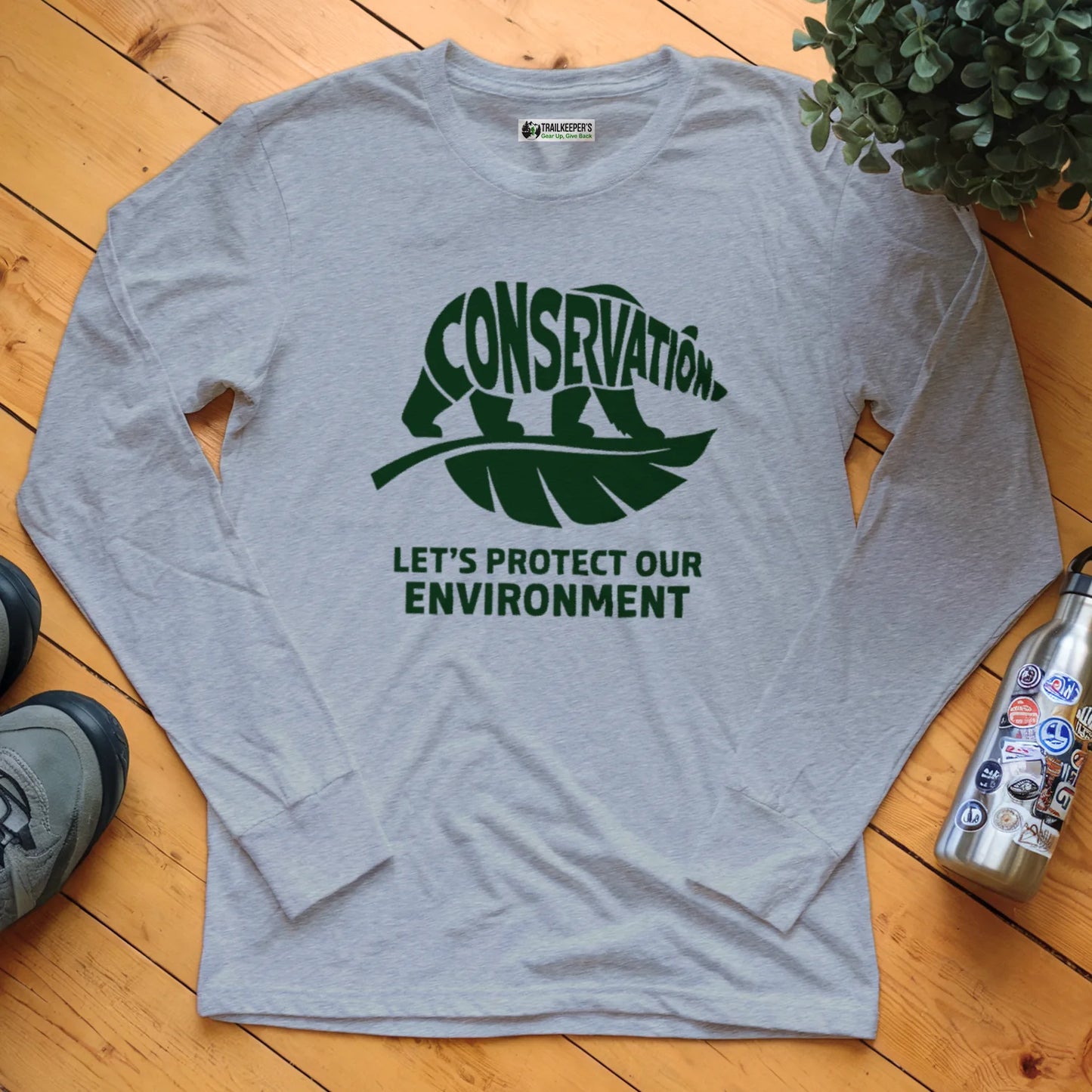 Conservation, Let's Protect Our Environment Long Sleeve T-Shirt