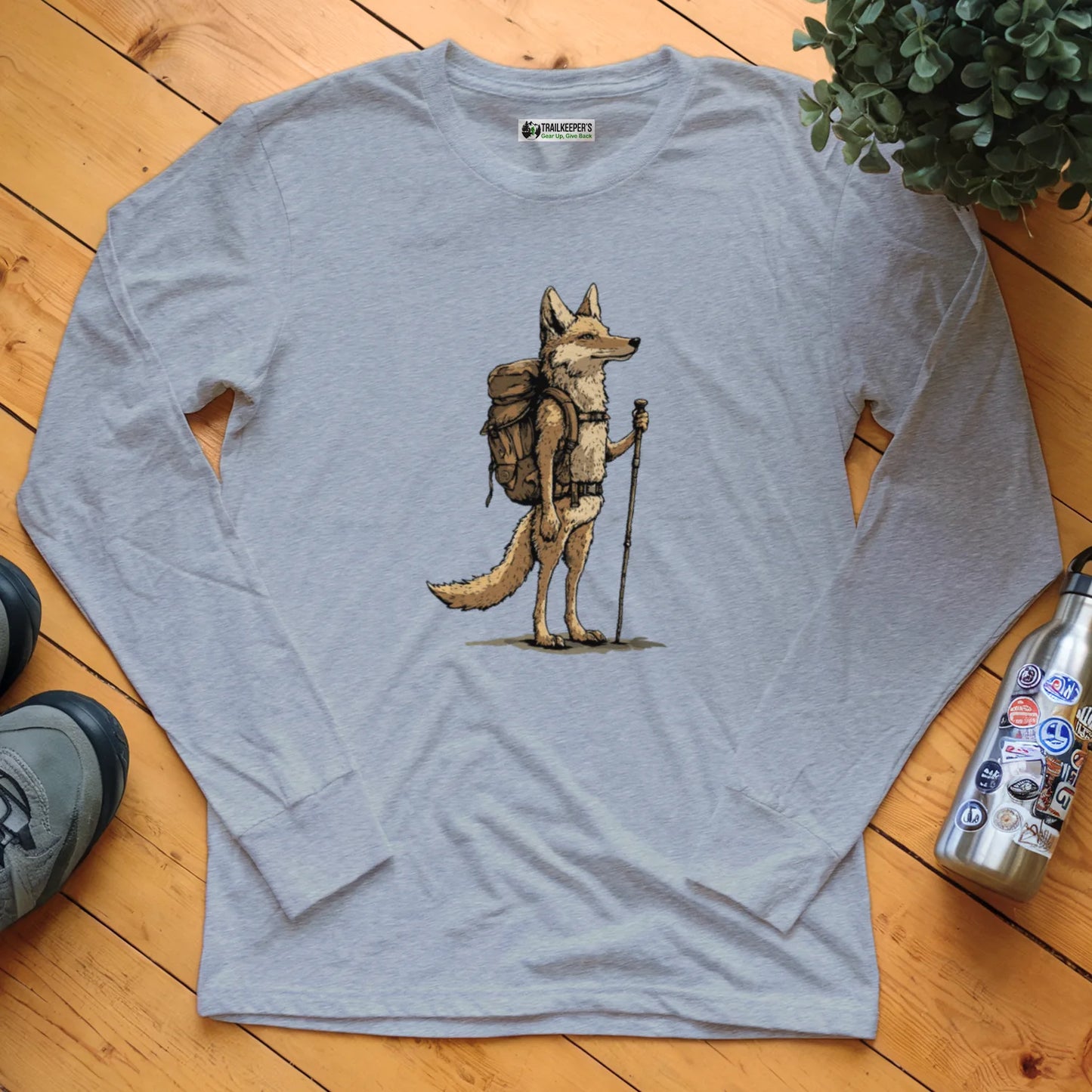 Coyote Backpacker Long Sleeve T-Shirt