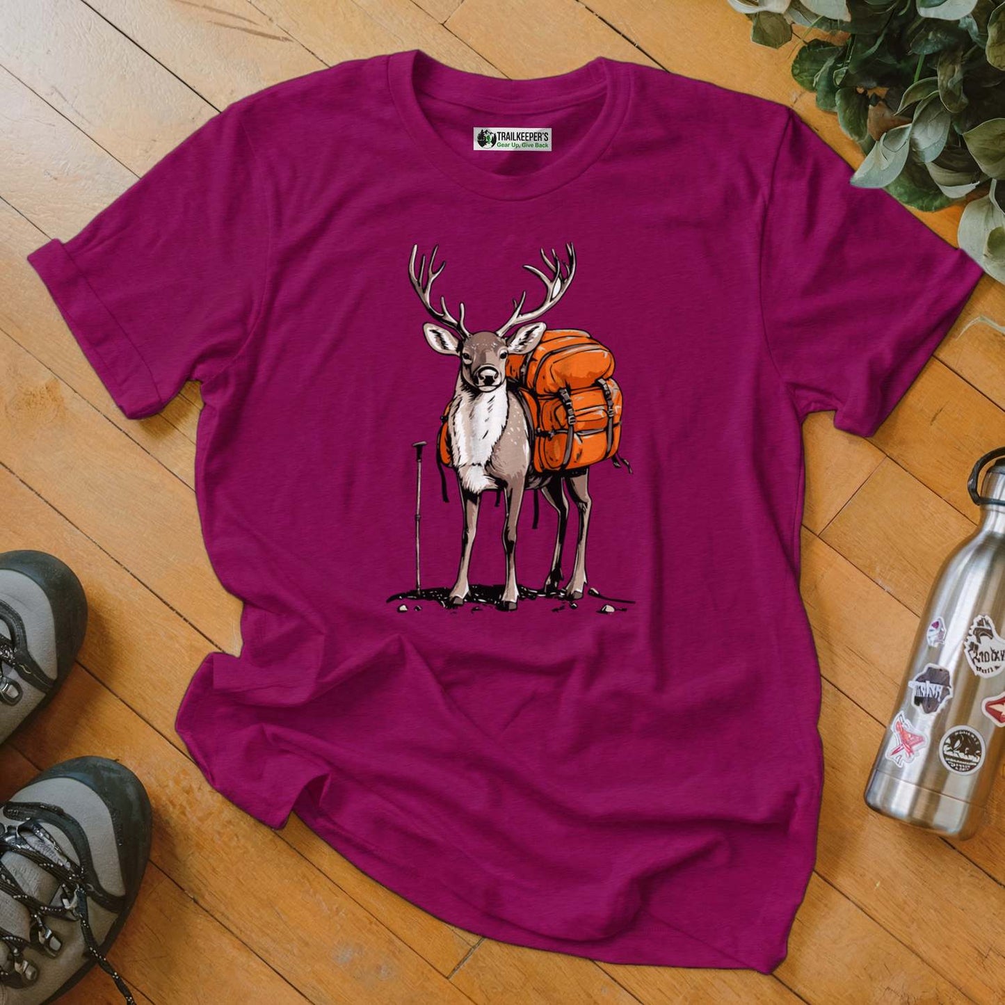 Deer Backpacker T-Shirt