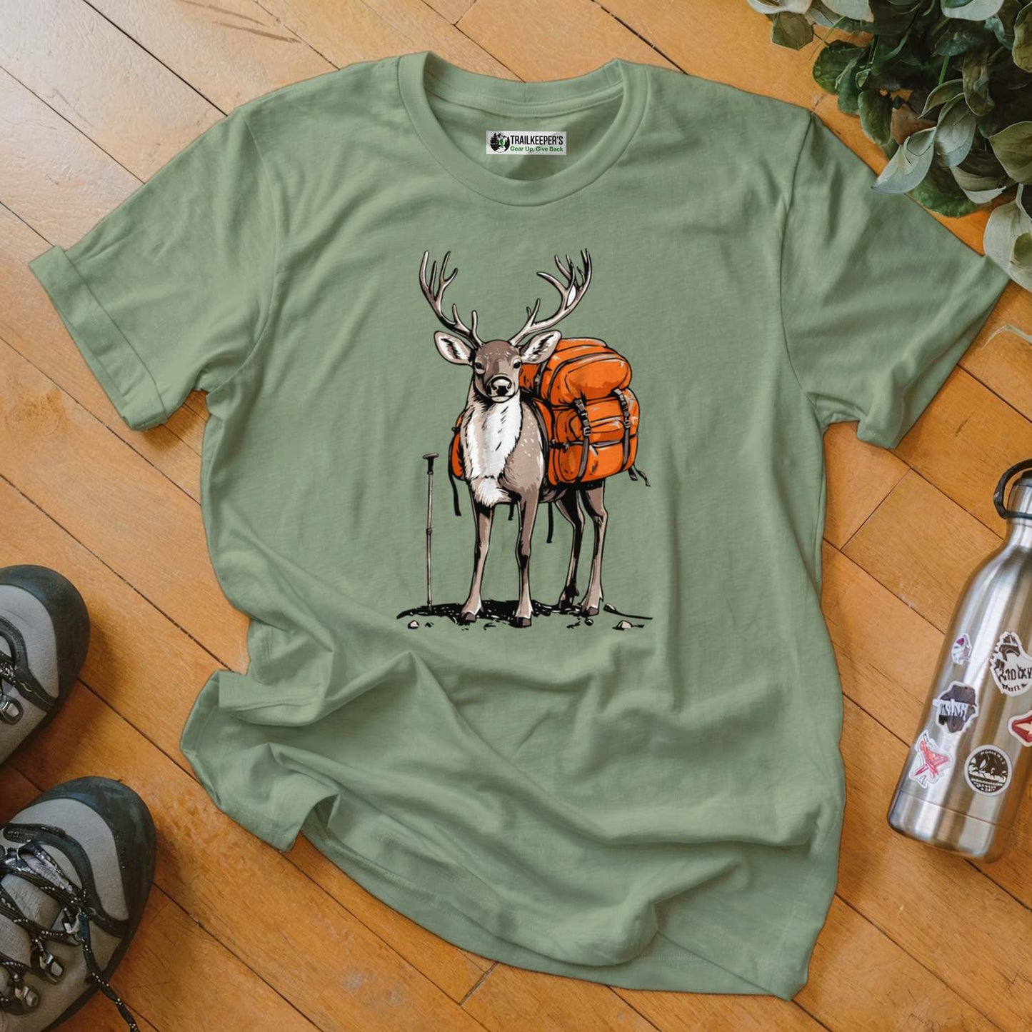 Deer Backpacker T-Shirt