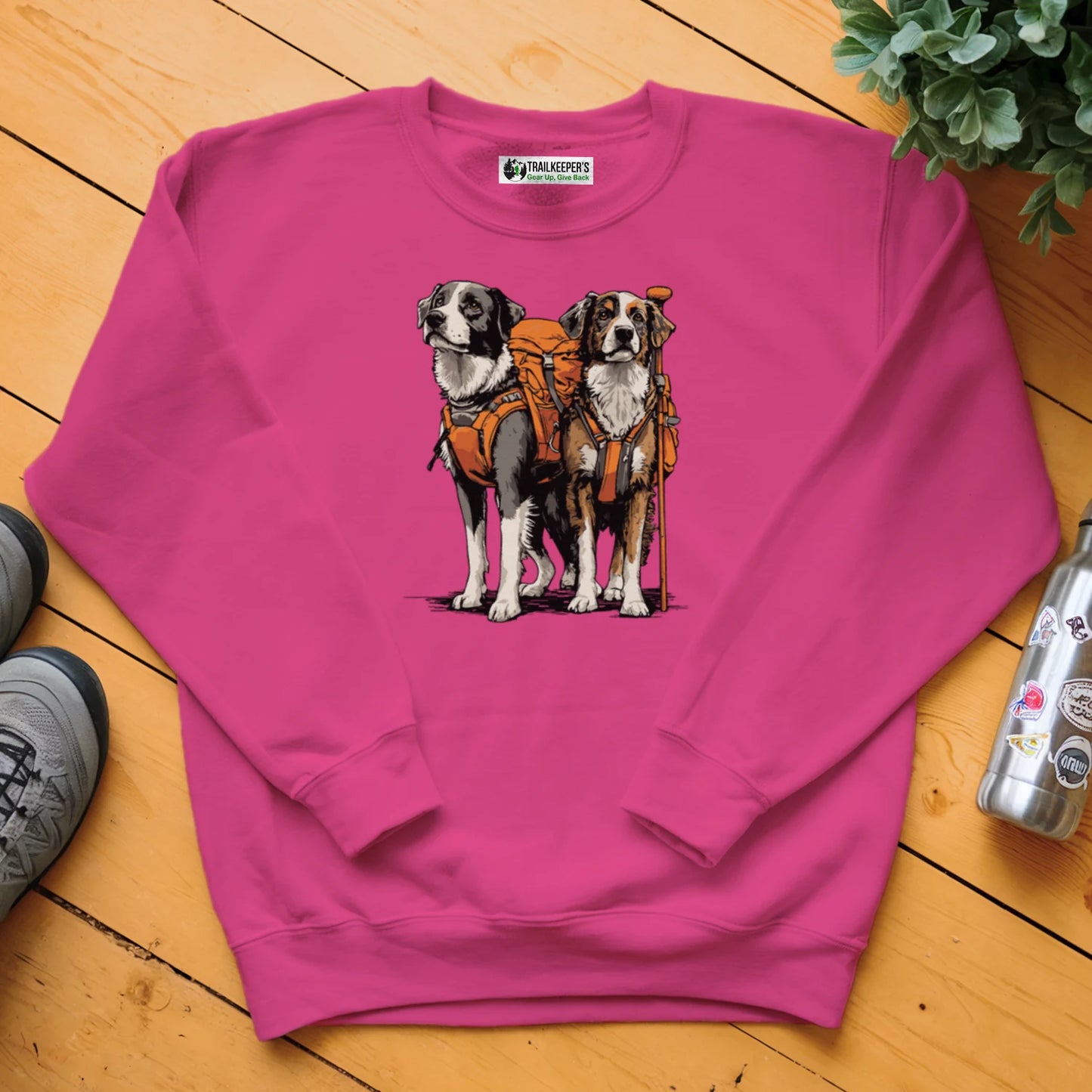 Dog Backpacker Buddies Sweatshirt