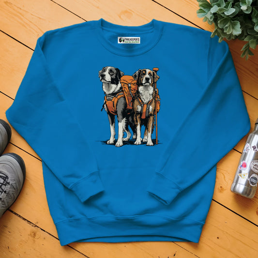 Dog Backpacker Buddies Sweatshirt