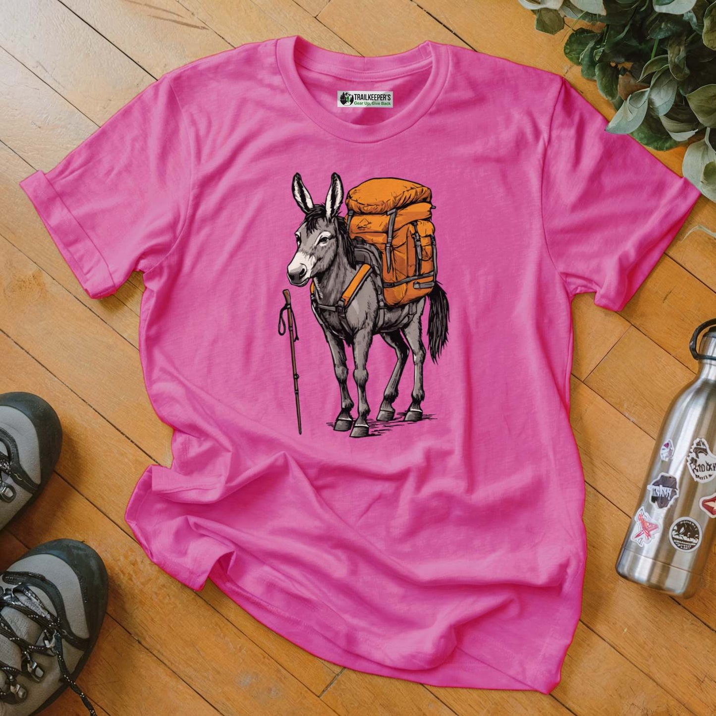 Donkey Backpacker T-Shirt
