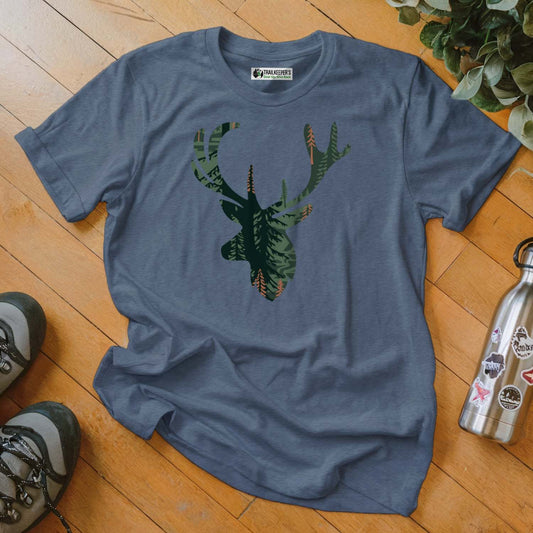 Elk Head Forest T-Shirt