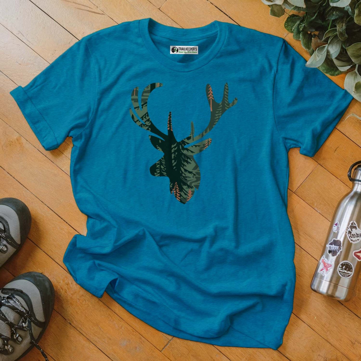 Elk Head Forest T-Shirt