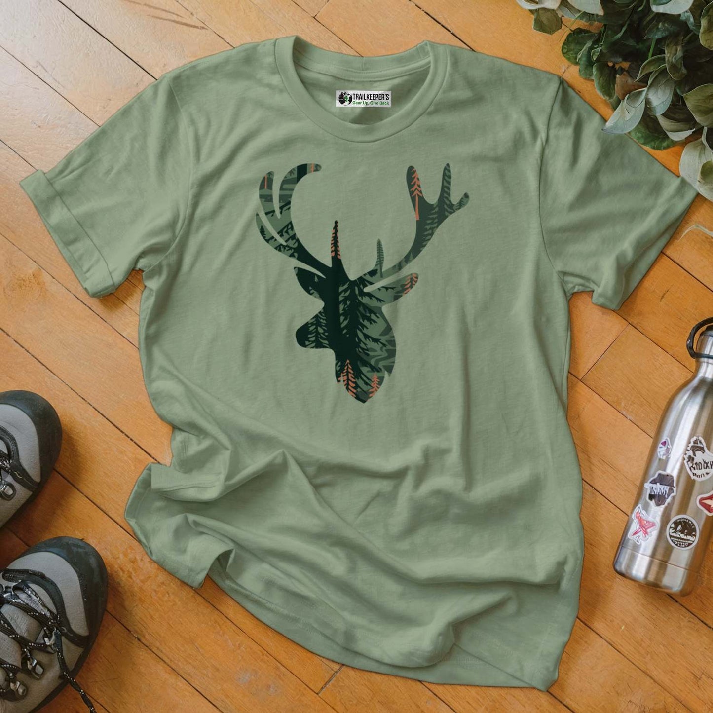 Elk Head Forest T-Shirt