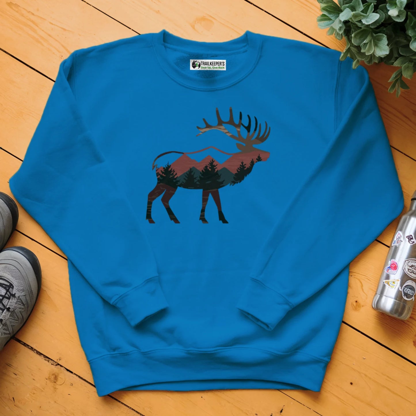 Elk Mountain Forest Sweatshirt