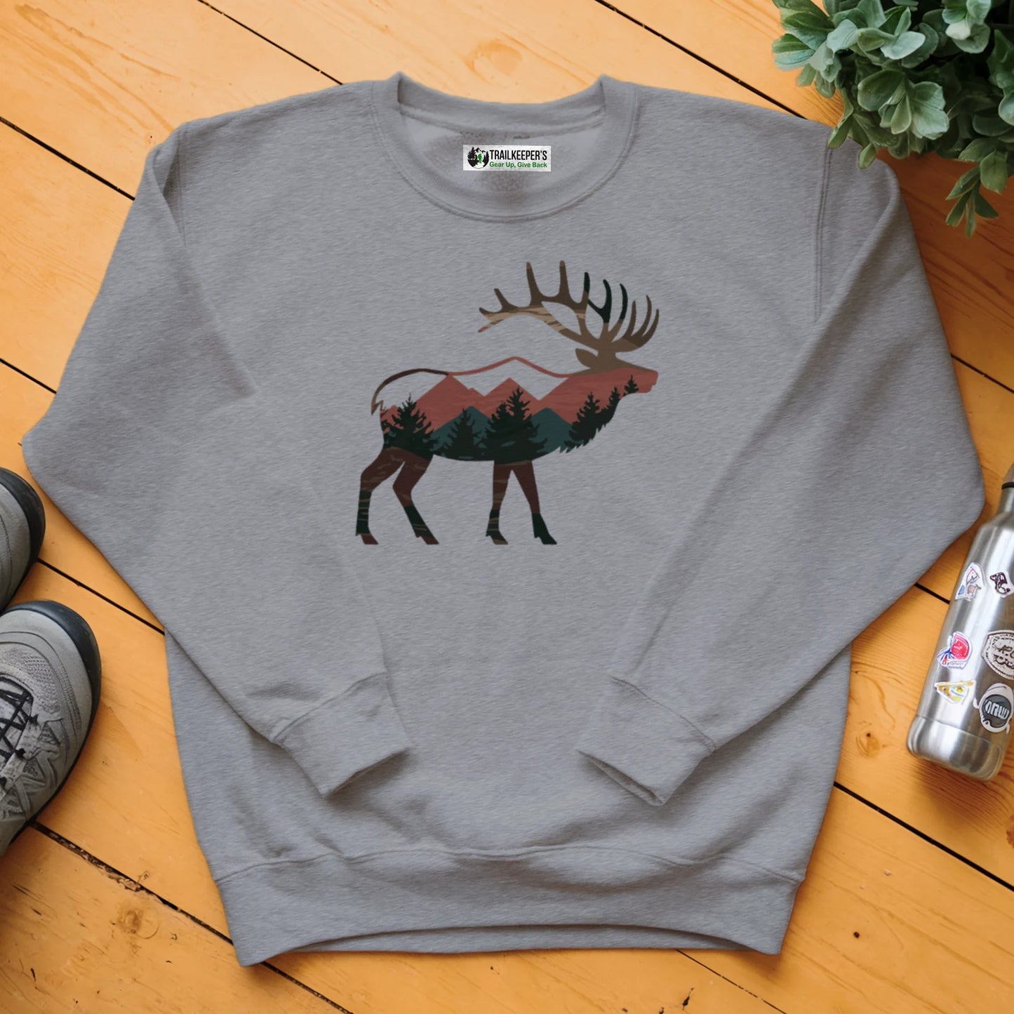 Elk Mountain Forest Sweatshirt