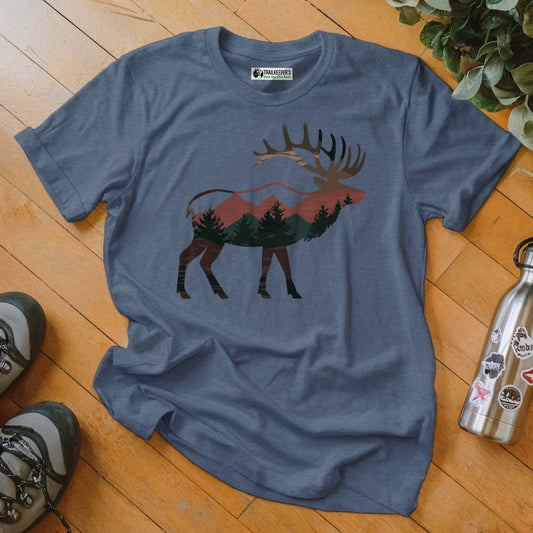 Elk Mountain Forest T-Shirt