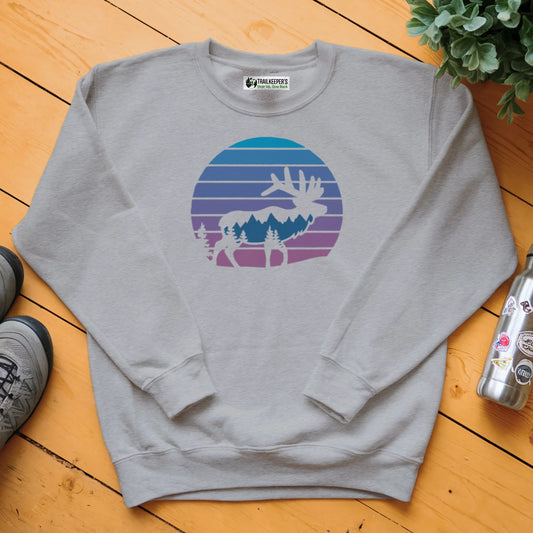 Elk Mountain Sunset Sweatshirt
