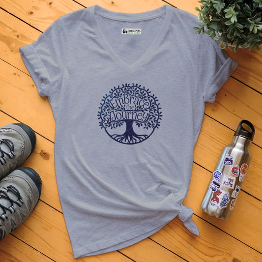 Embrace The Journey V-Neck T-Shirt
