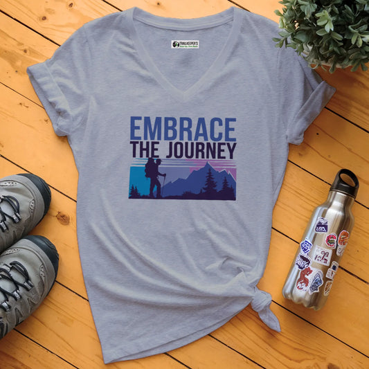 Embrace The Journey V-Neck T-Shirt