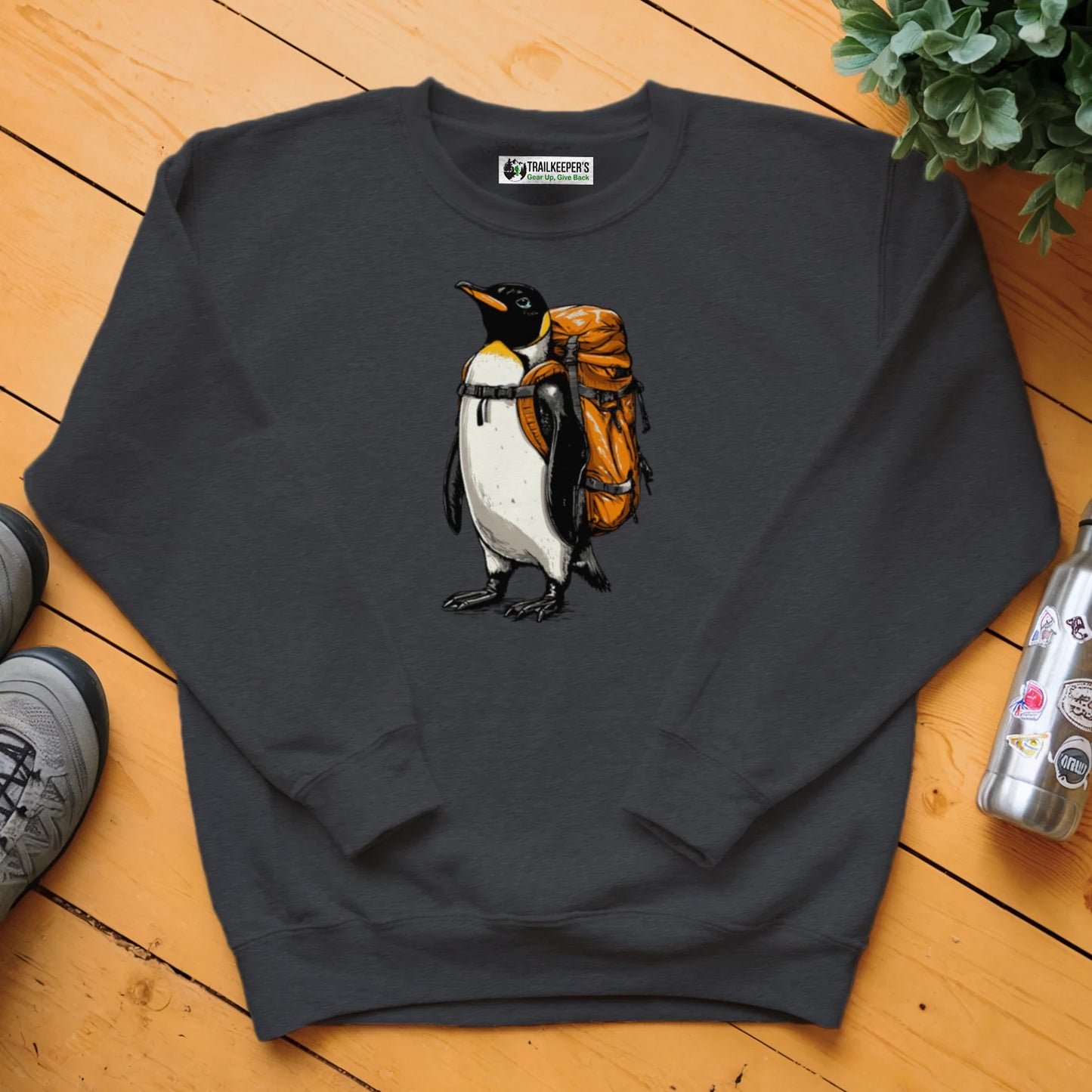 Emperor Penguin Backpacker Sweatshirt