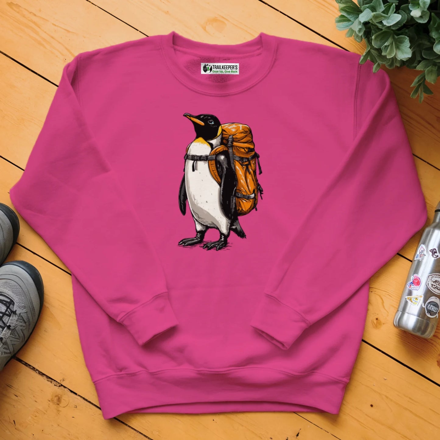 Emperor Penguin Backpacker Sweatshirt