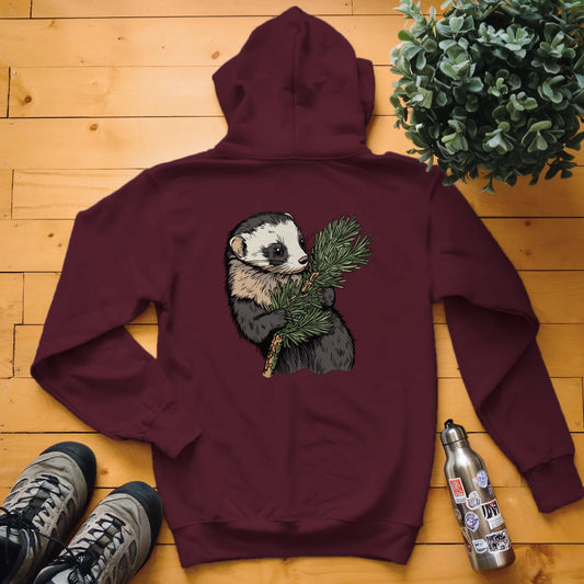 Ferret Tree Hugger Hoodie