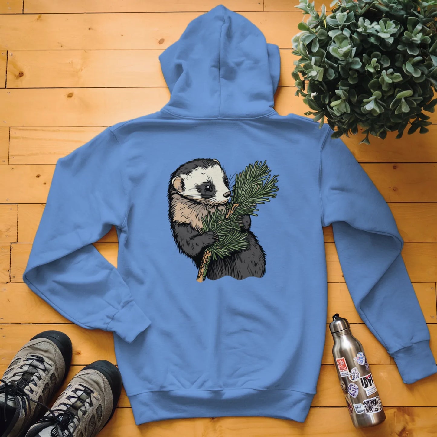 Ferret Tree Hugger Hoodie