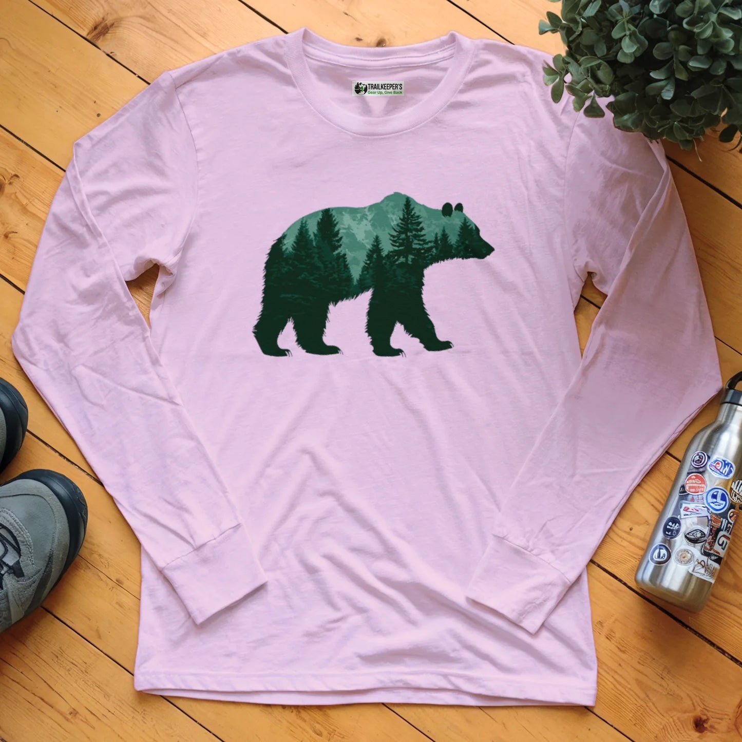 Forest Bear Long Sleeve T-Shirt
