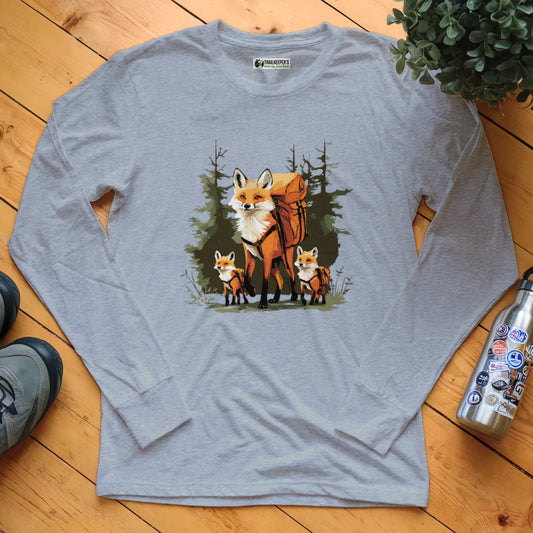 Fox Backpacker Family Long Sleeve T-Shirt