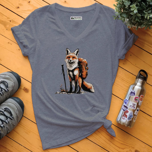 Fox Backpacker V-Neck T-Shirt