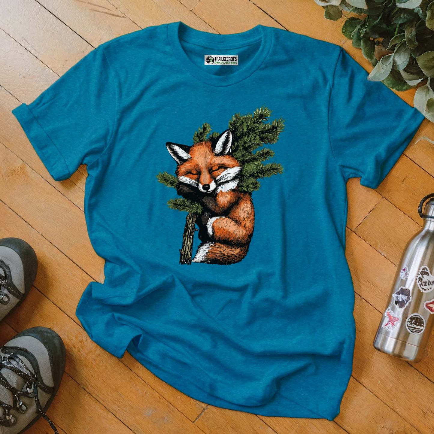 Fox Tree Hugger T-Shirt