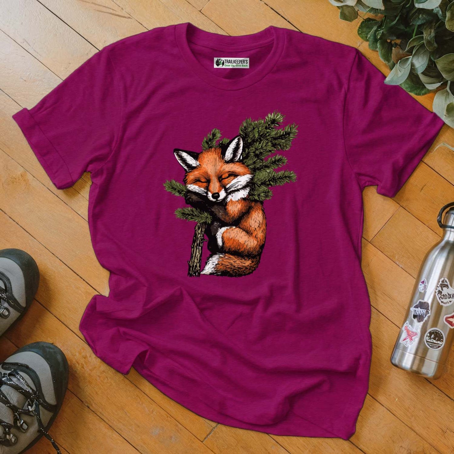 Fox Tree Hugger T-Shirt