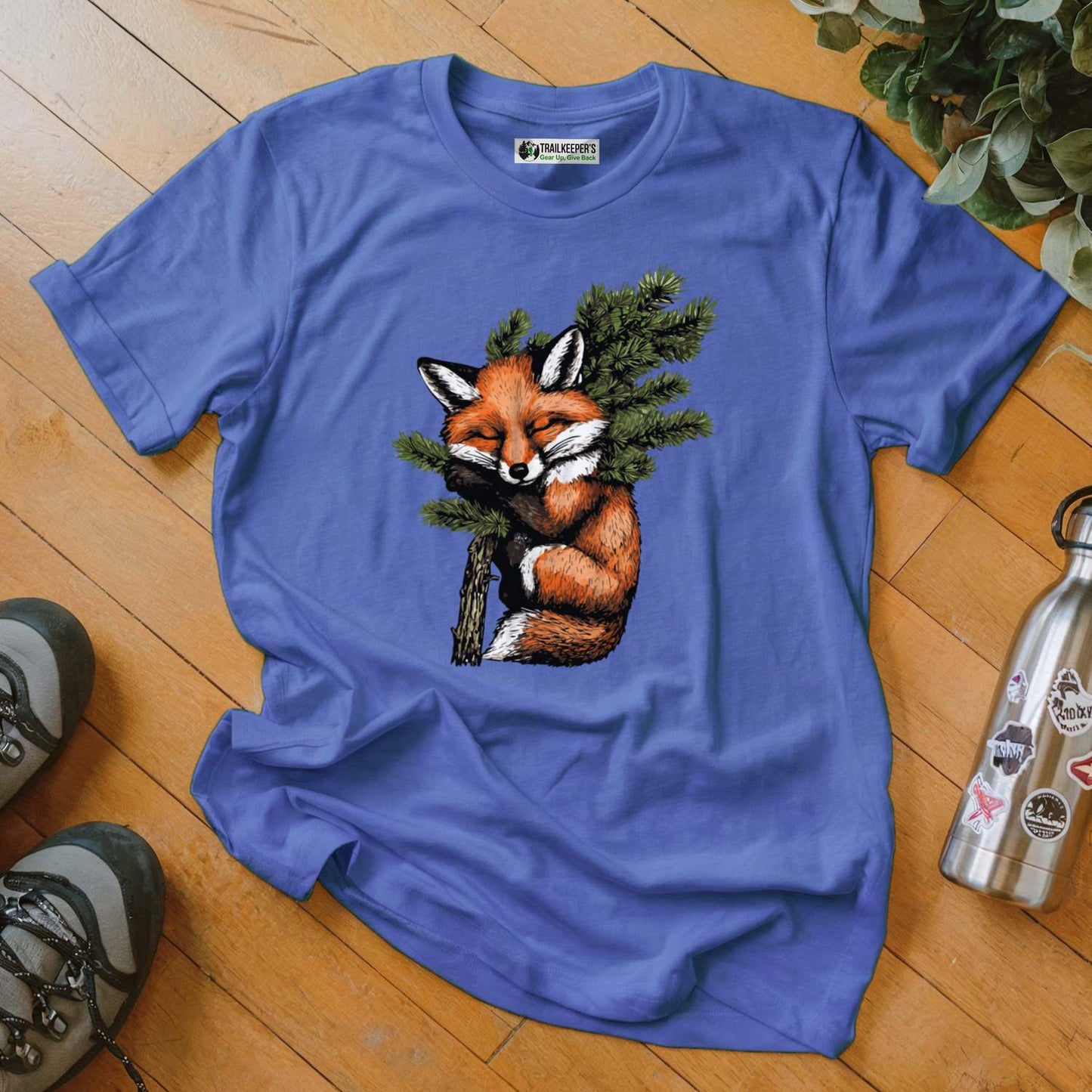 Fox Tree Hugger T-Shirt