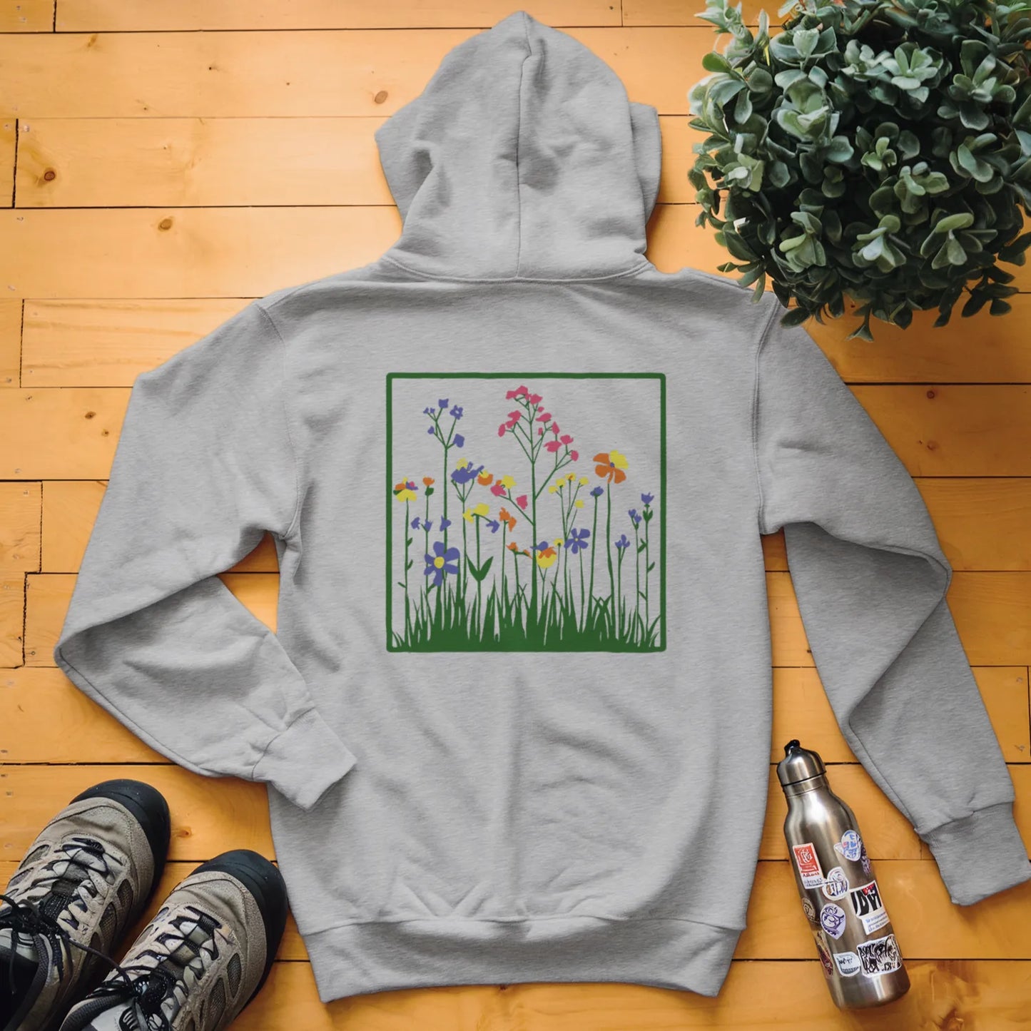 Framed Wildflowers Hoodie