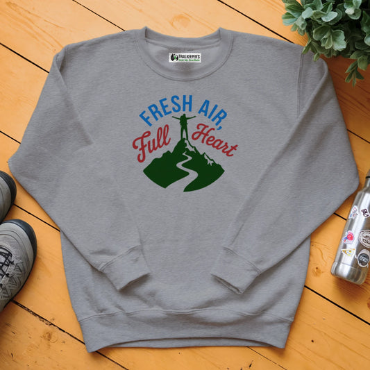 Fresh Air, Full Heart Sweatshirt