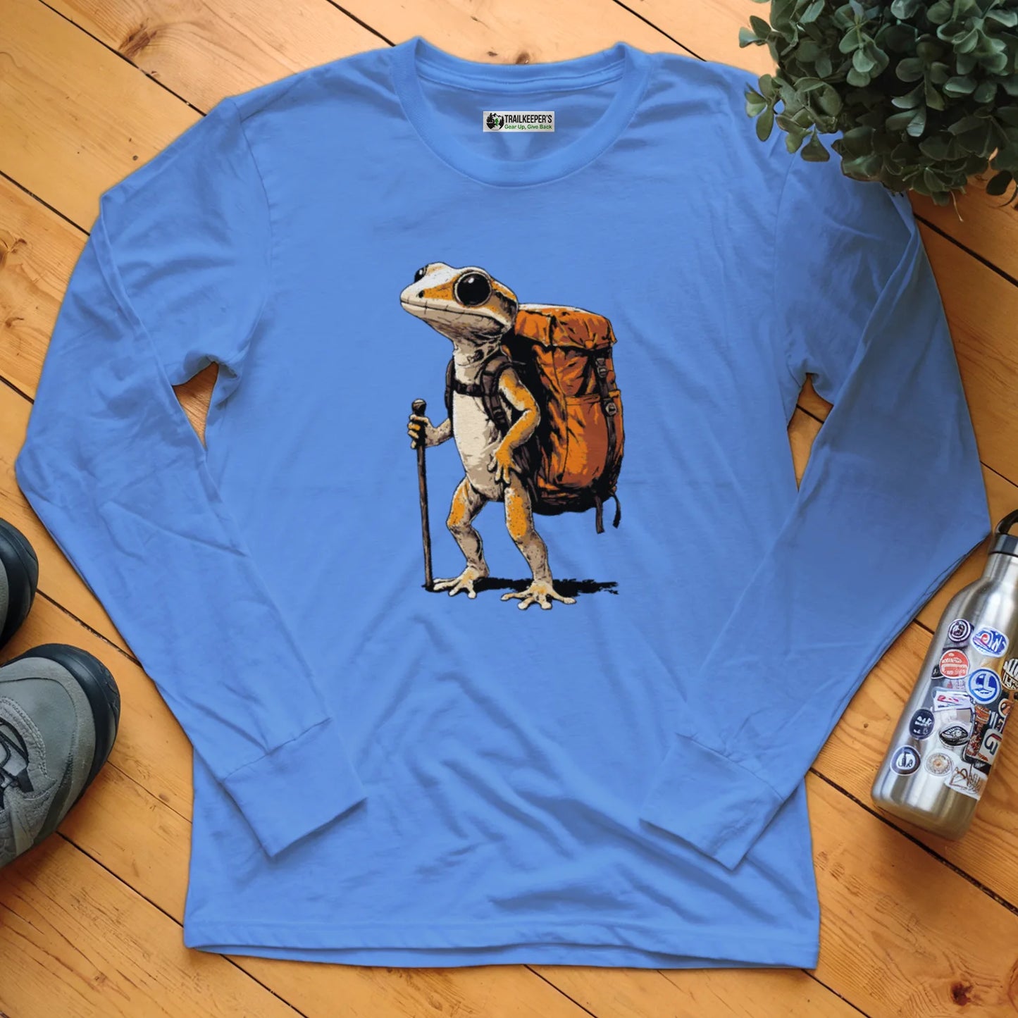 Gecko Backpacker Long Sleeve T-Shirt