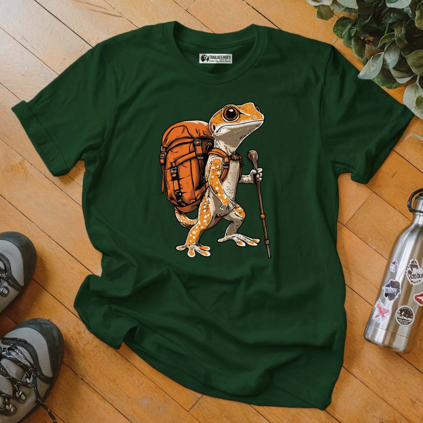 Gecko Backpacker T-Shirt
