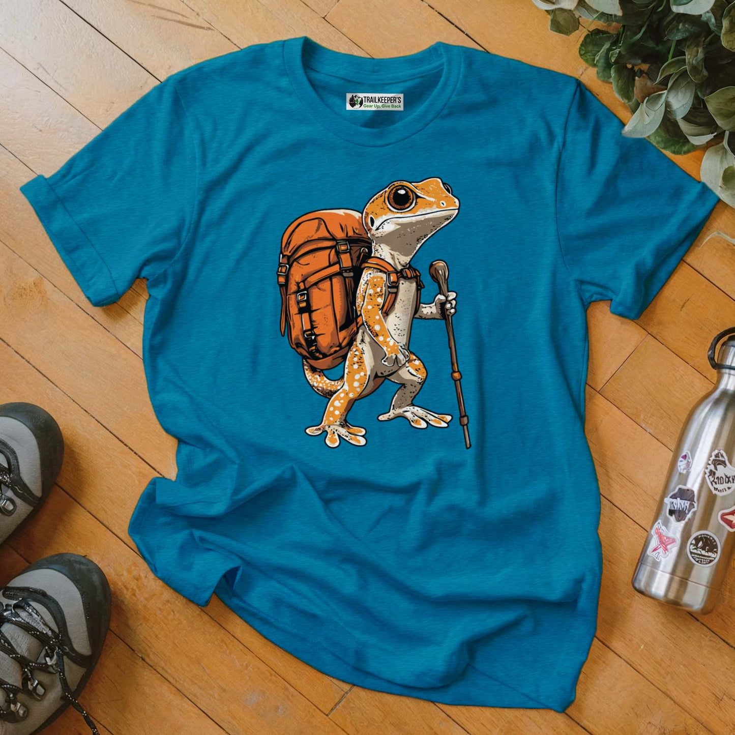 Gecko Backpacker T-Shirt