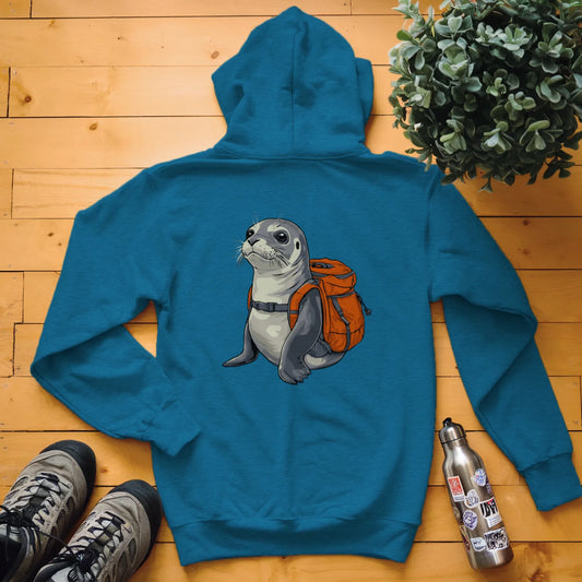 Grey Seal Backpacker Hoodie