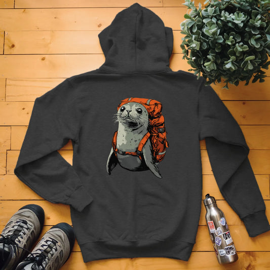 Grey Seal Backpacker Hoodie