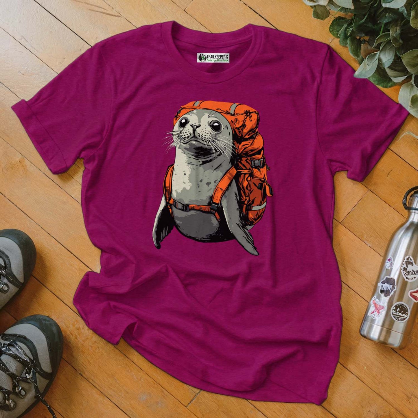 Grey Seal Backpacker T-Shirt
