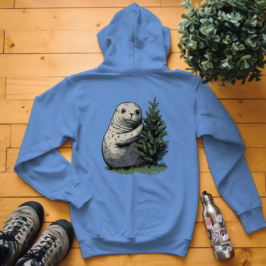 Harbor Seal Tree Hugger Hoodie