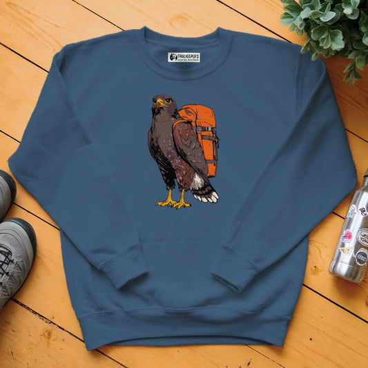 Harris's Hawk Backpacker Sweatshirt