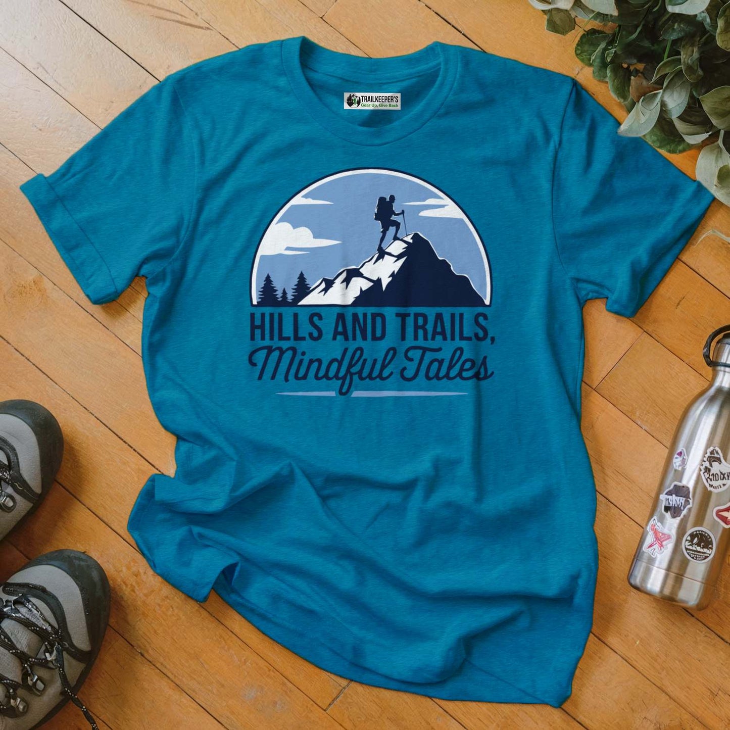 Hills And Trails, Mindful Tales T-Shirt