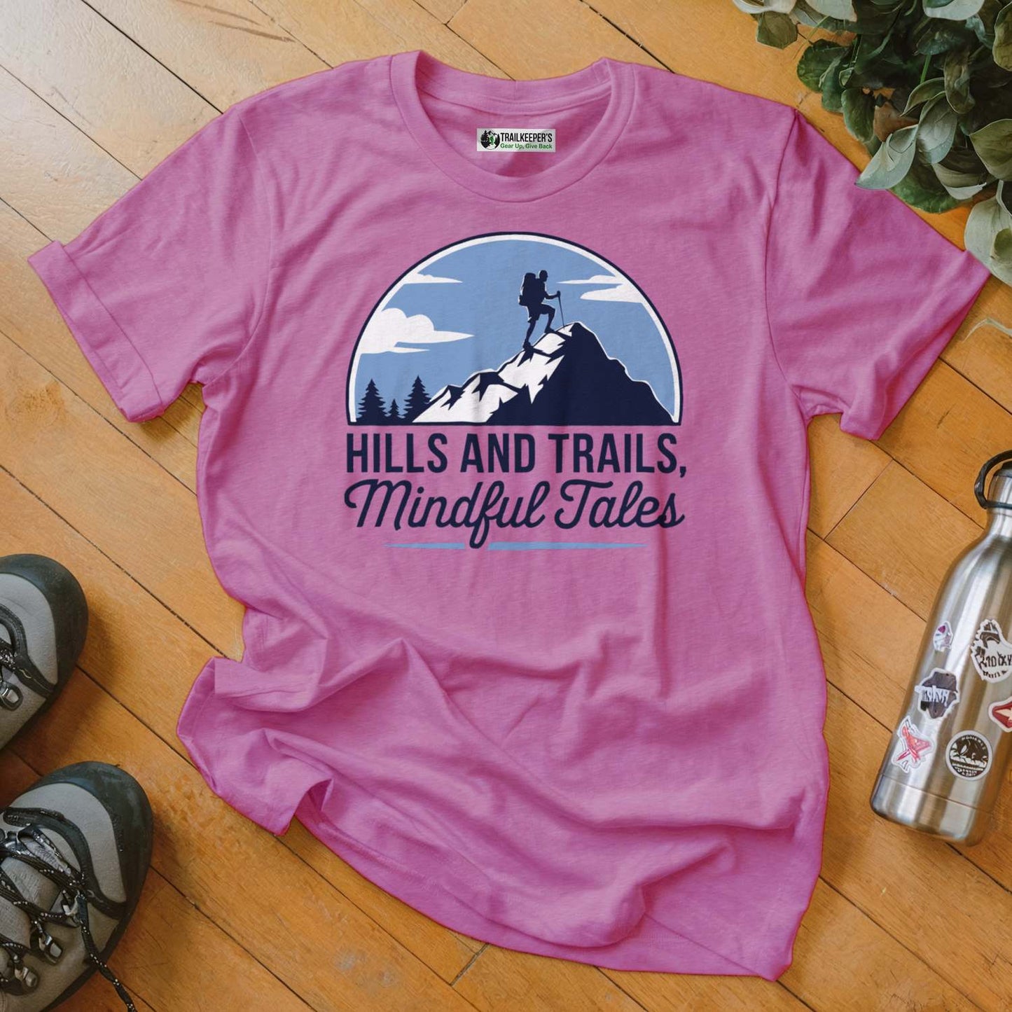 Hills And Trails, Mindful Tales T-Shirt
