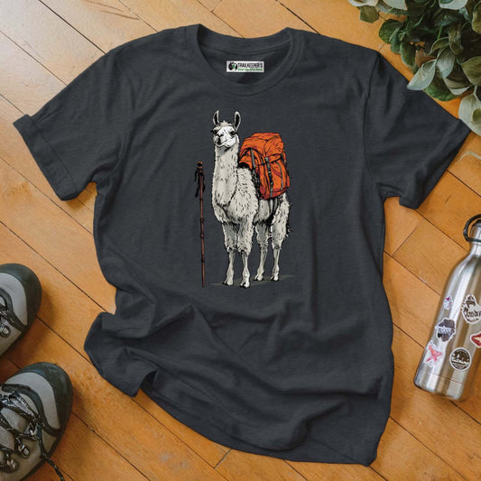 Llama Backpacker T-Shirt