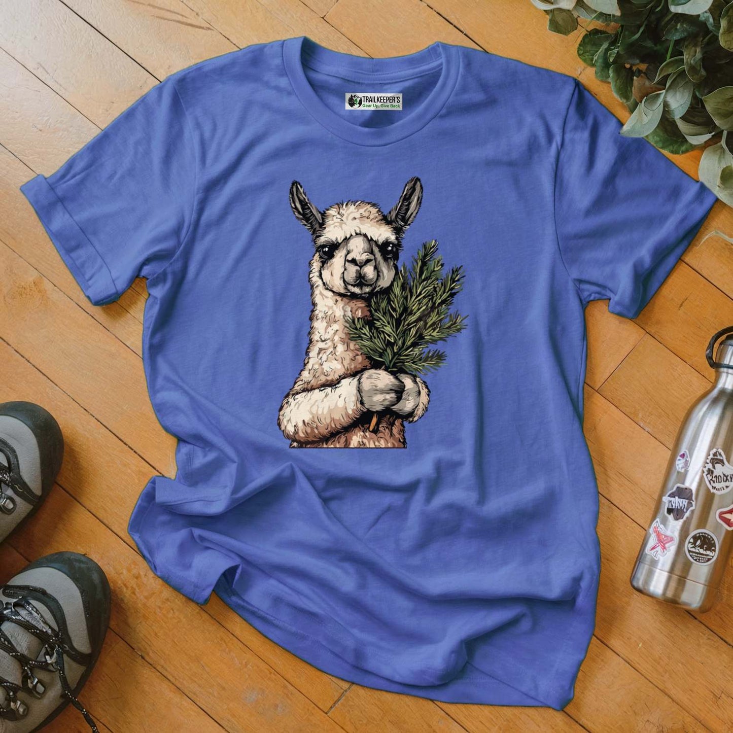 Llama Tree Hugger T-Shirt