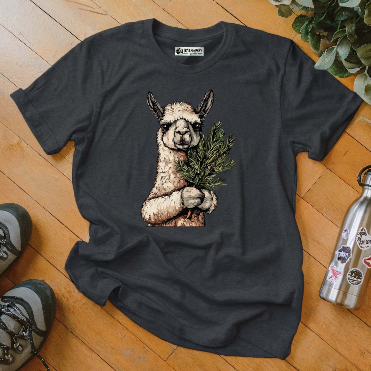 Llama Tree Hugger T-Shirt