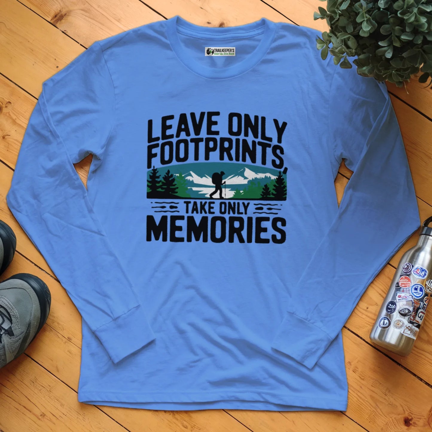 Leave Only Footprints, Take Only Memories Long Sleeve T-Shirt