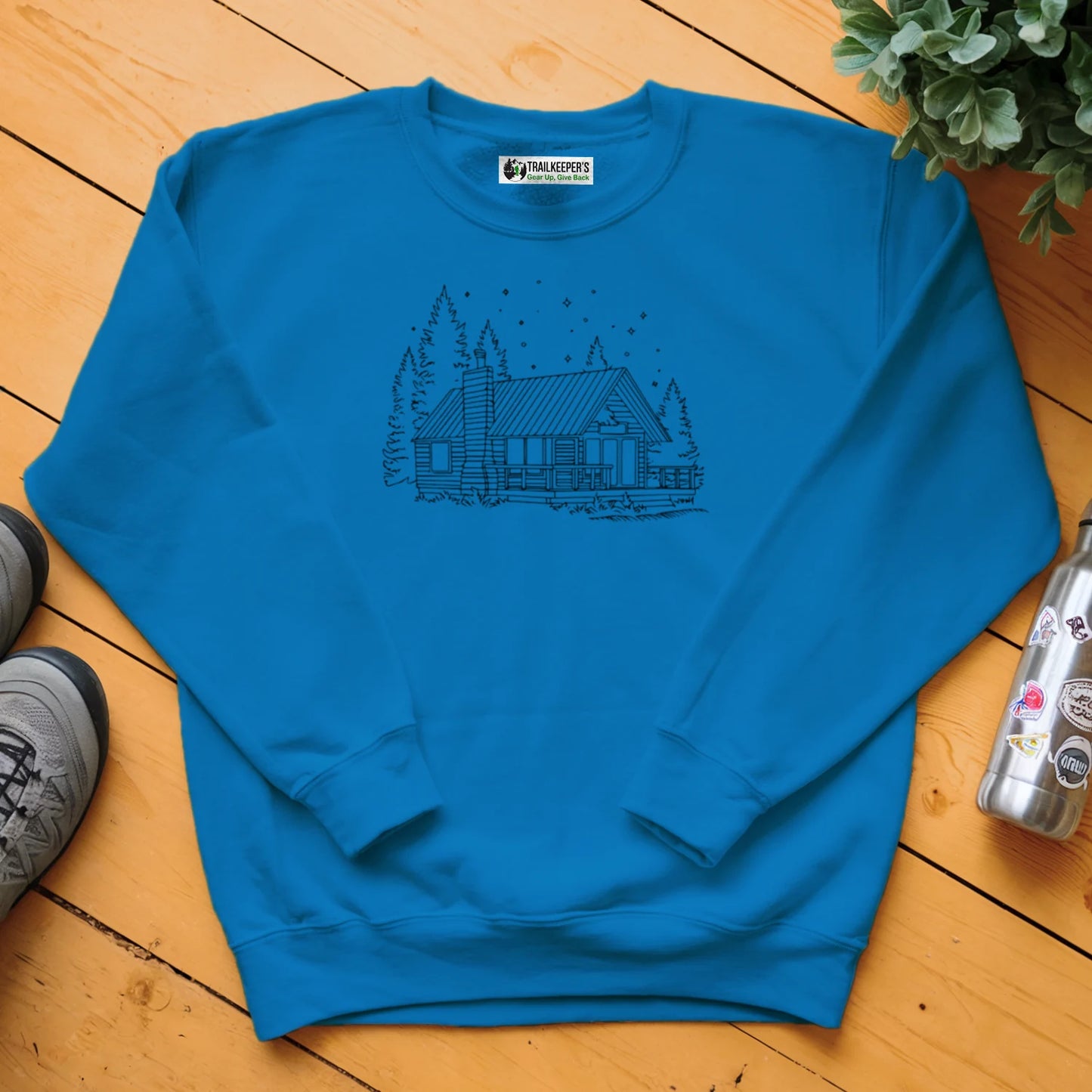 Log Cabin Sweatshirt