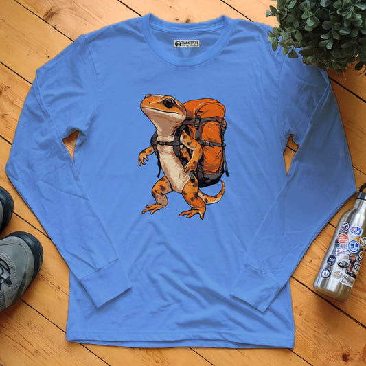 Long-tailed Salamander Backpacker Long Sleeve T-Shirt