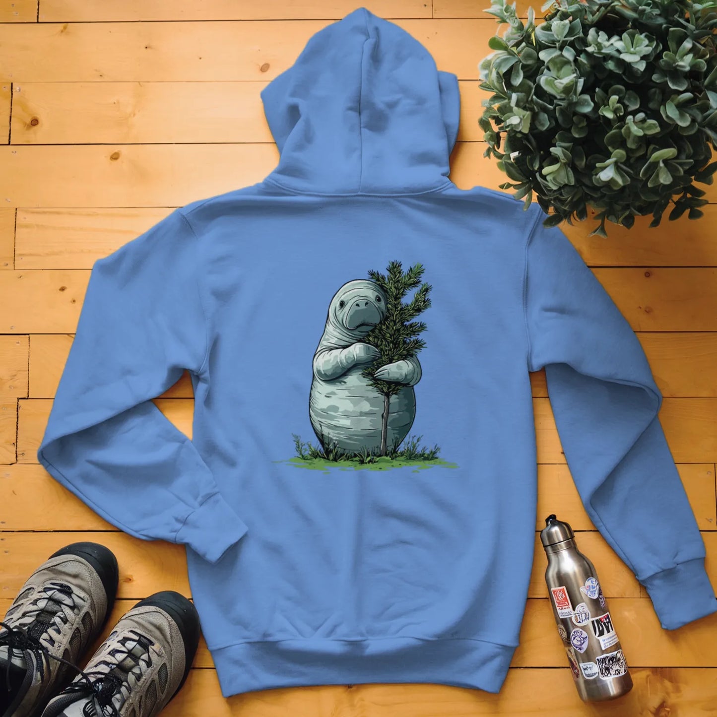 Manatee Tree Hugger Hoodie