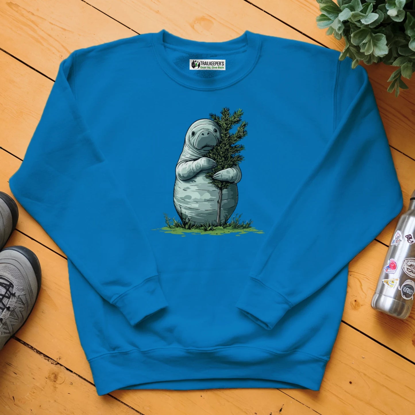 Manatee Tree Hugger Sweatshirt