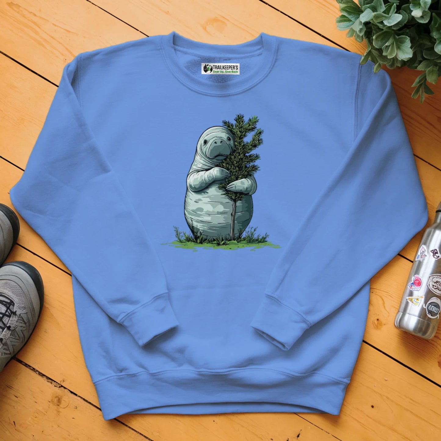 Manatee Tree Hugger Sweatshirt