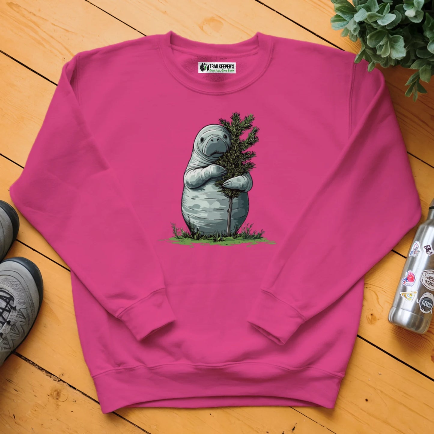 Manatee Tree Hugger Sweatshirt